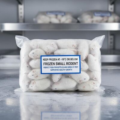 Buy Pathogen-free Frozen Rodents 1-2 Inches Length with 12 Months Shelf Life for Reptiles and Birds of Prey online manufacture