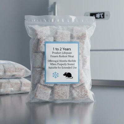 Buy 12 Months Shelf Life Frozen Rodents High In Protein Pathogen-free Frozen Mice for Reptiles and Birds of Prey online manufacture