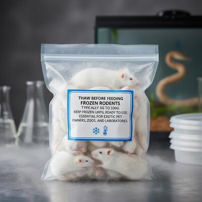 Good price Thaw Before Feeding Pathogen-free High In Protein Frozen Rodents for Reptiles and Birds of Prey online