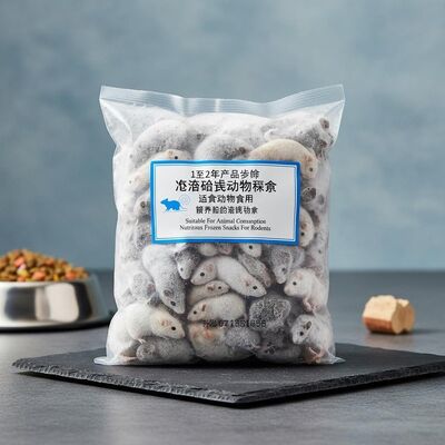 Good price 1-2 Years Product Lifespan Pathogen-free Frozen Rodent Snacks with High Protein Content for Reptiles and Birds of Prey online